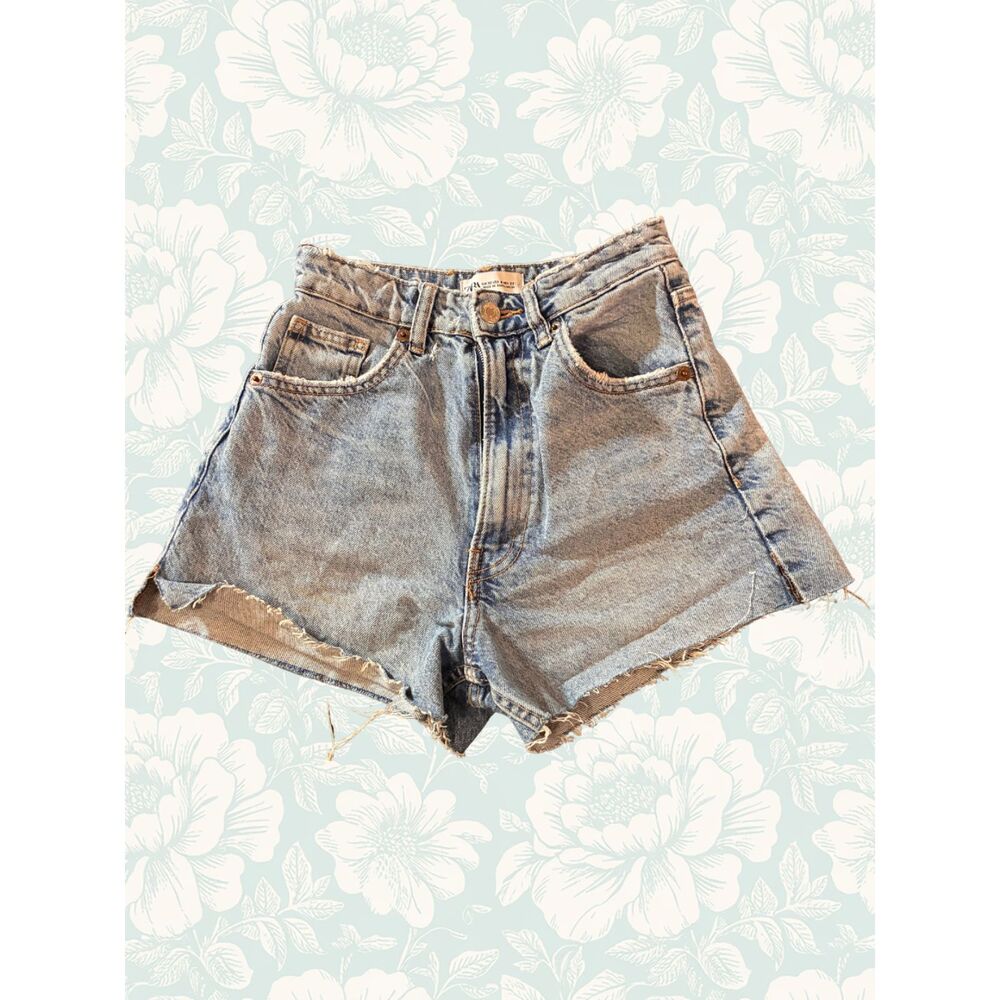 Zara Denim Shorts Women Size 0